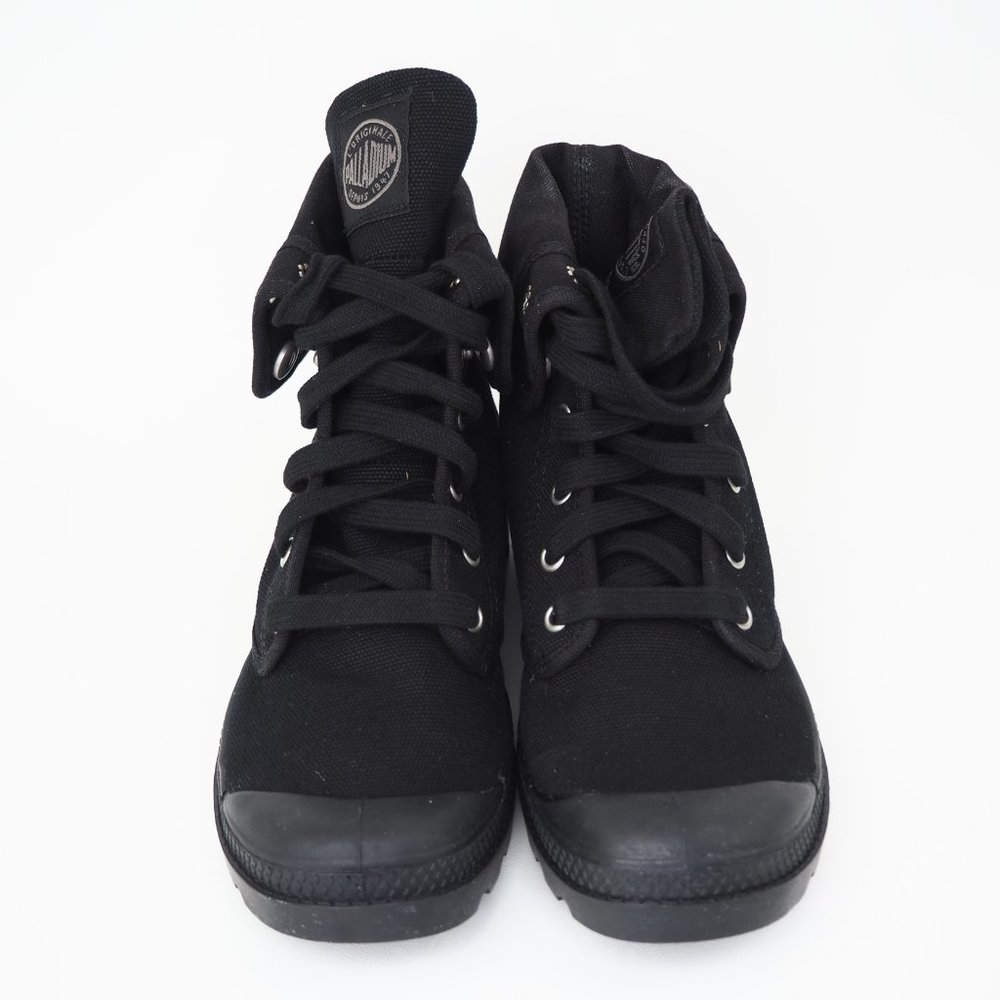 Palladium Boys Shoes Baggy Varsity Black - Picture 5 of 12
